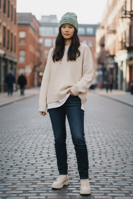 Misty Meadow Knit Hat