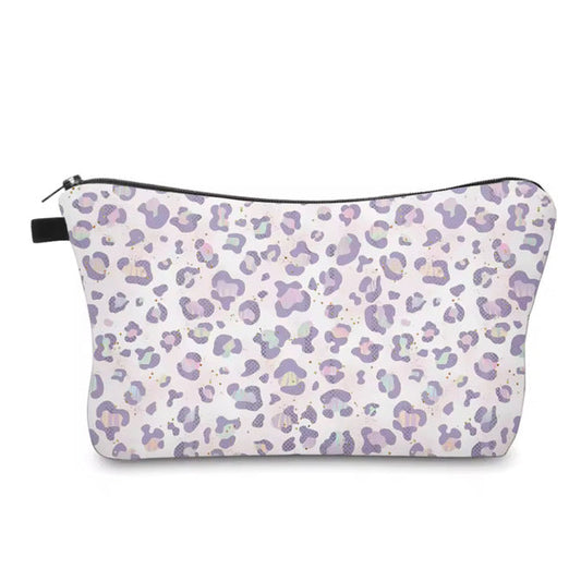 Pouch - Animal Print Purple