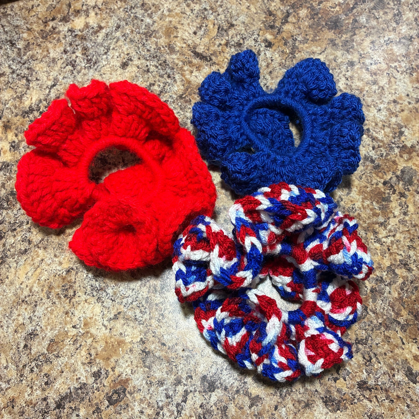 Old Glory 3-Pack Scrunchie Set