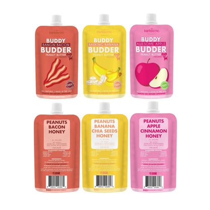 Buddy Budder Squeeze Pack — Dog Peanut Butter