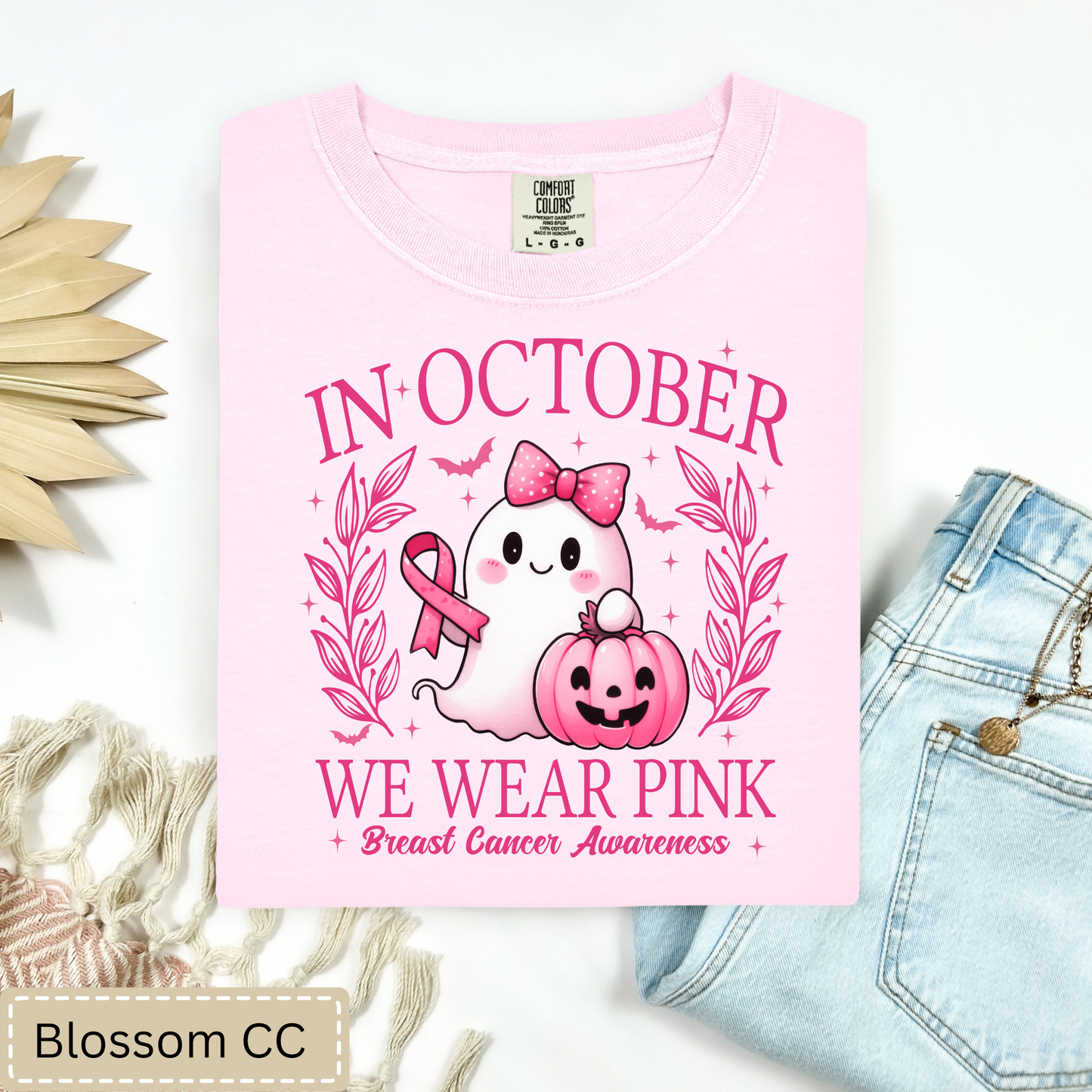 In October We Wear Pink Tee.