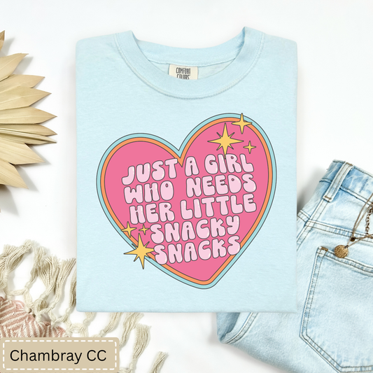 Little Snacky Snack Tee.