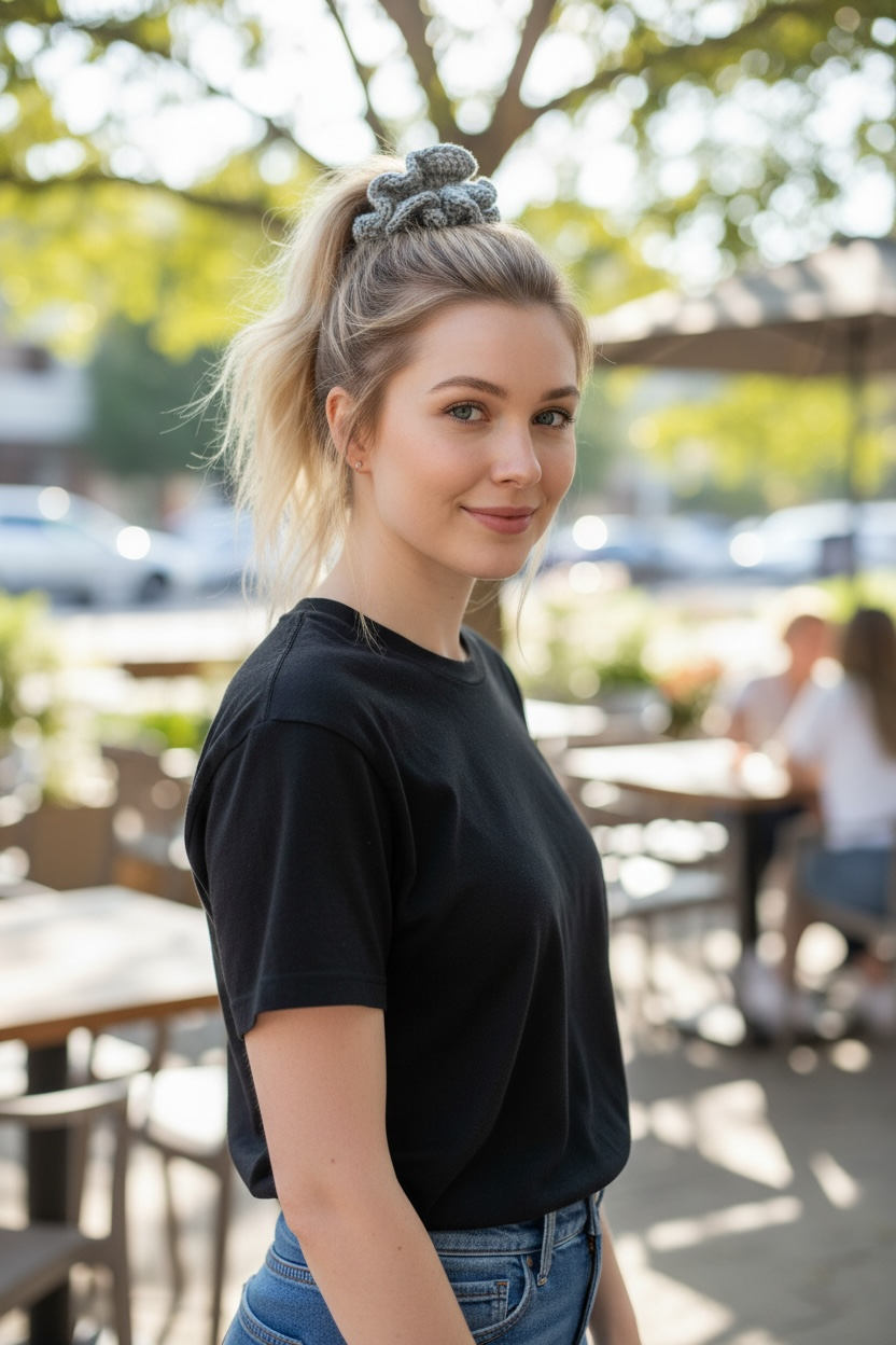 Neutral 3-Pack Scrunchie Set