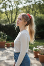 Rosy Pink 3-Pack Scrunchie Set