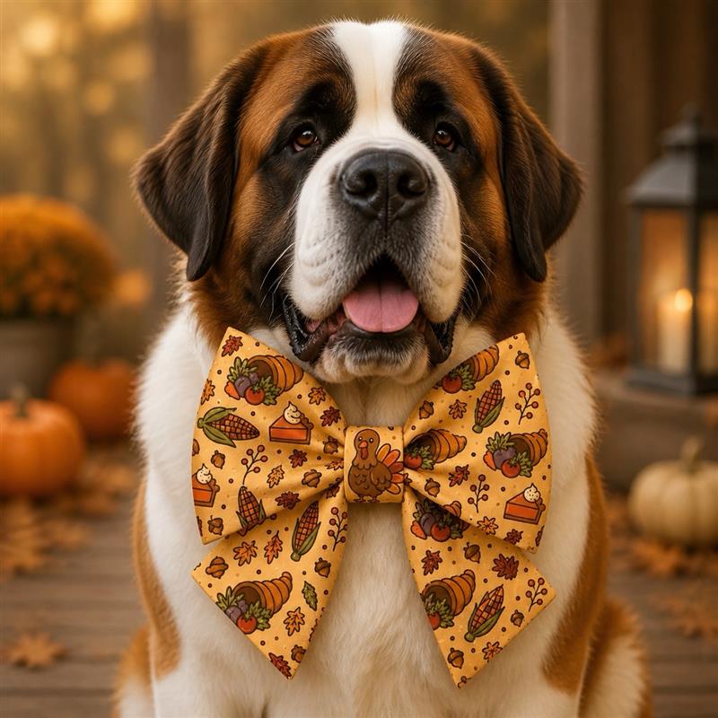 Thanksgiving Pet Sailor Bow