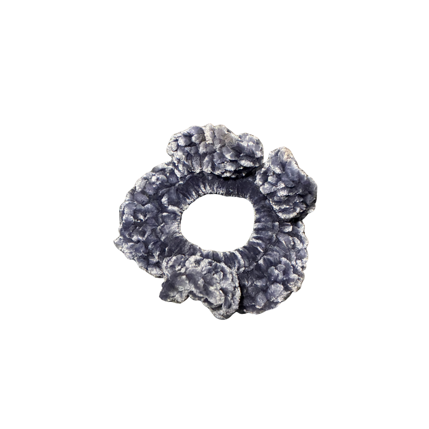 Blue Velvet Hair Tie