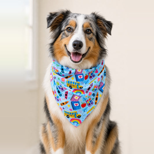 Back to School Pet Bandana