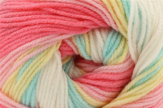 Sherbet Rainbow Knit Hat