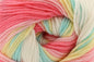 Sherbet Rainbow Knit Hat