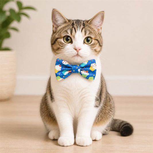 Cupcakes and Cuddles Pet Bow Tie