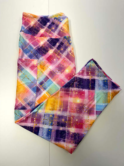 Summer Plaid Capri w/ Pockets *RTS