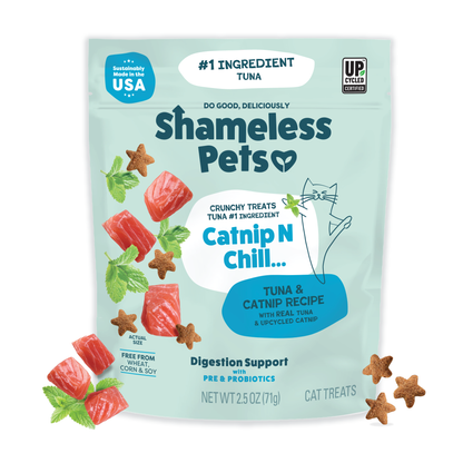 Tuna & Catnip Cat Treats — Skin & Coat Support