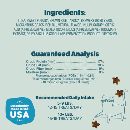 Tuna & Catnip Cat Treats — Skin & Coat Support
