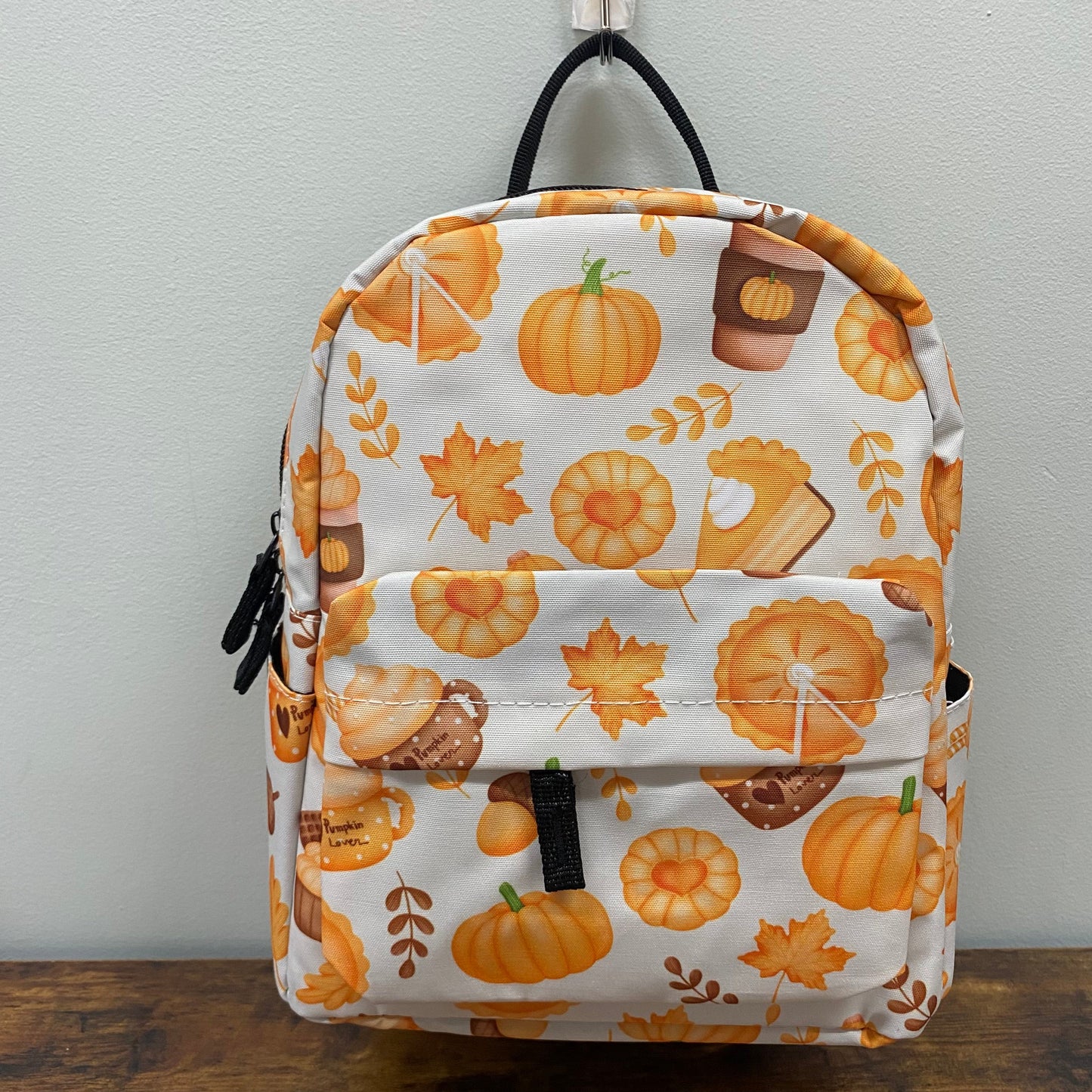 Mini Backpack - Fall Pumpkin Pie Spice - Three Bears Boutique