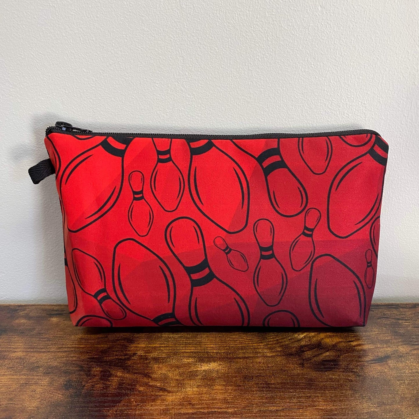 Pouch - Bowling, Red - Three Bears Boutique
