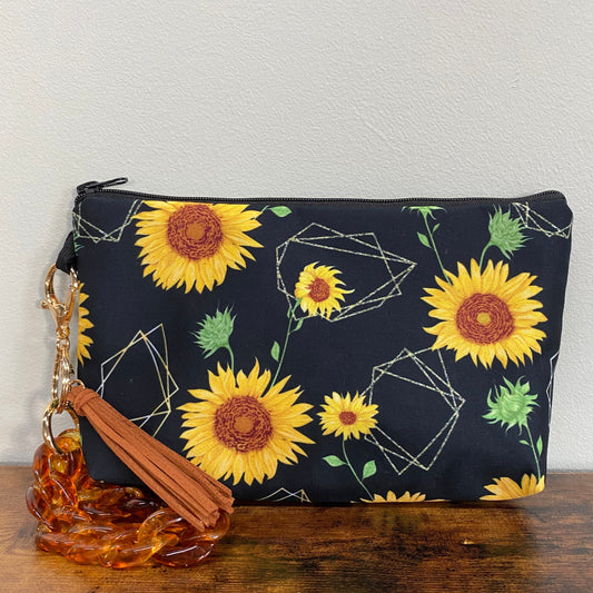 Pouch - Sunflower Geometric - Three Bears Boutique