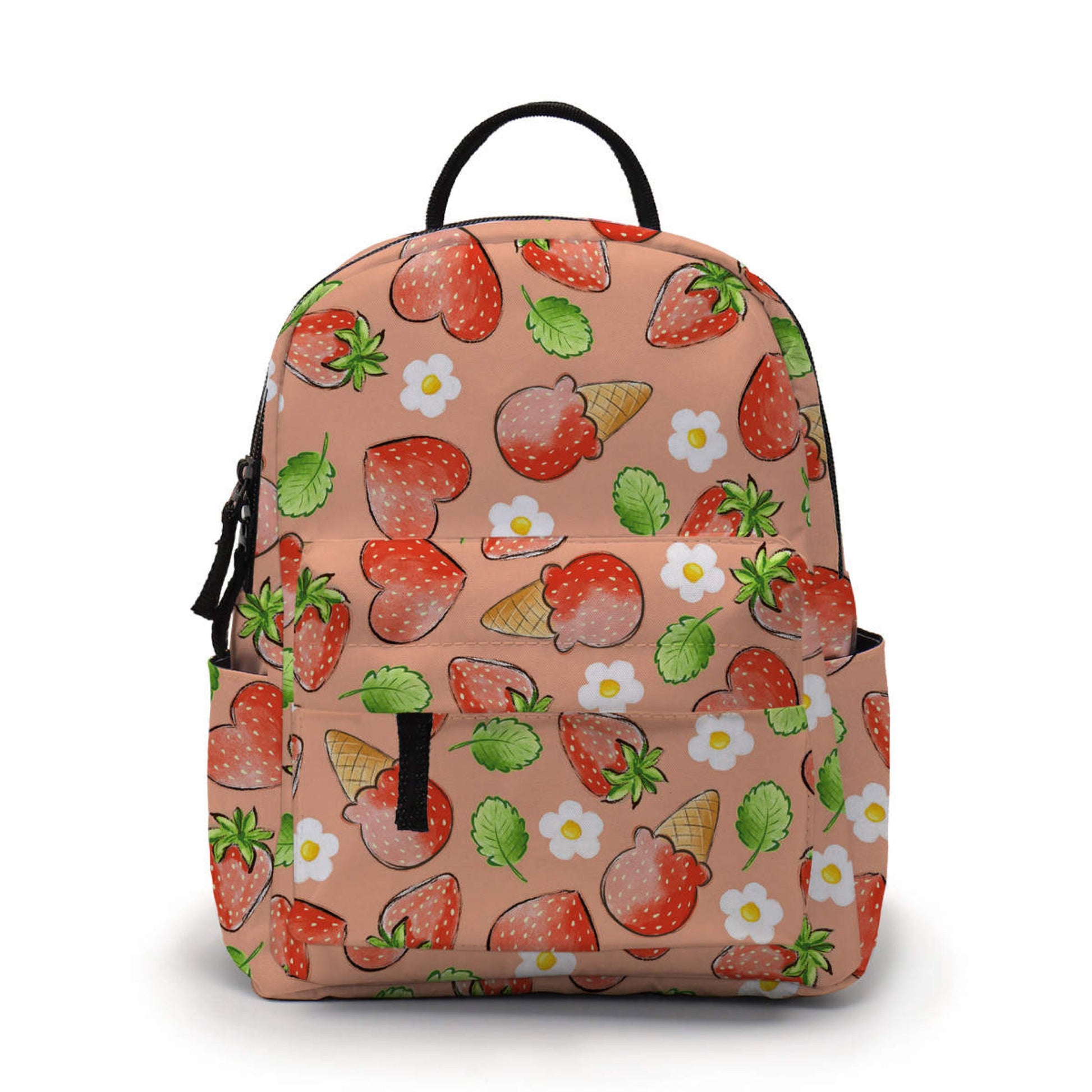 Mini Backpack - Strawberry Ice Cream - Three Bears Boutique