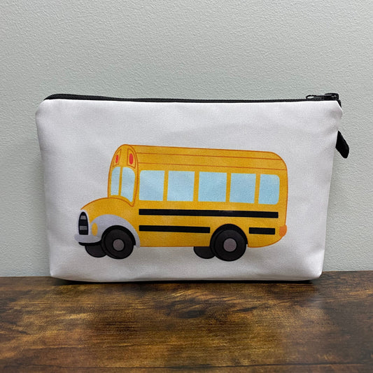 Pouch - Teacher, School Bus - Three Bears Boutique