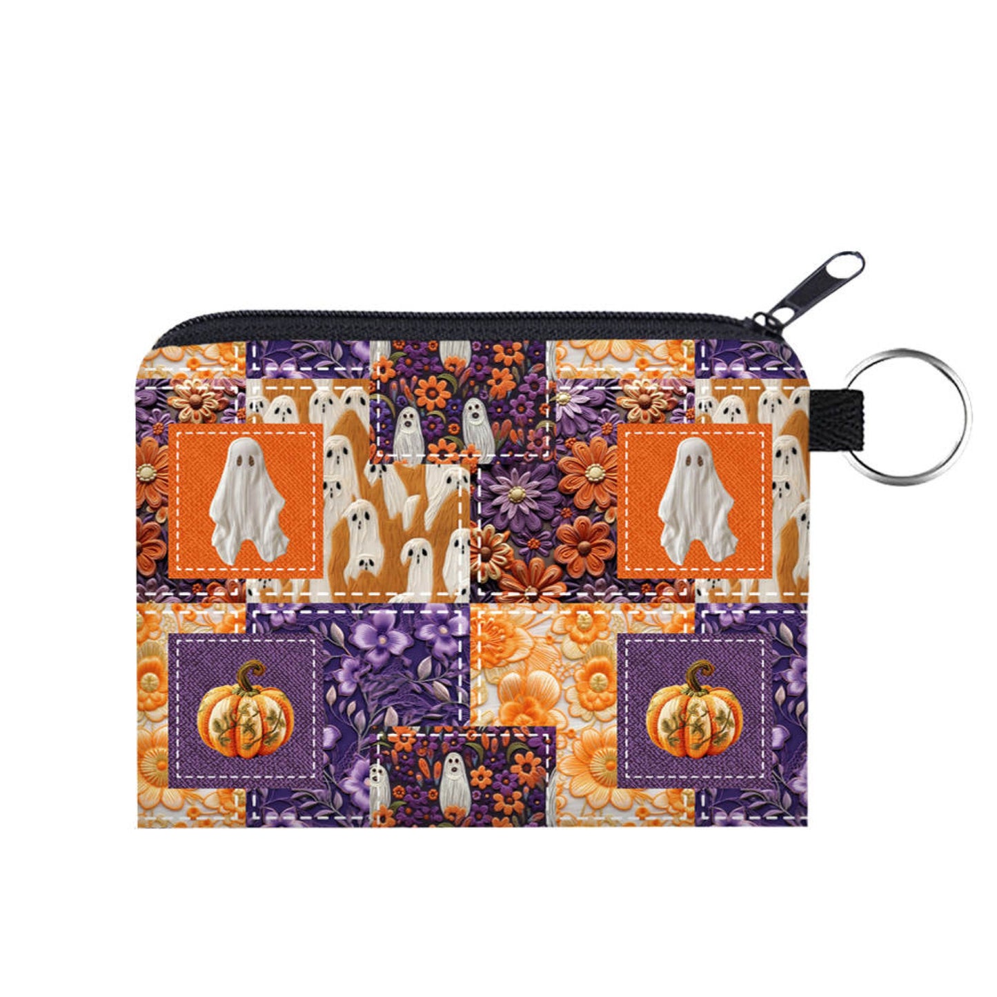 Mini Pouch - Halloween - Patchwork - Three Bears Boutique