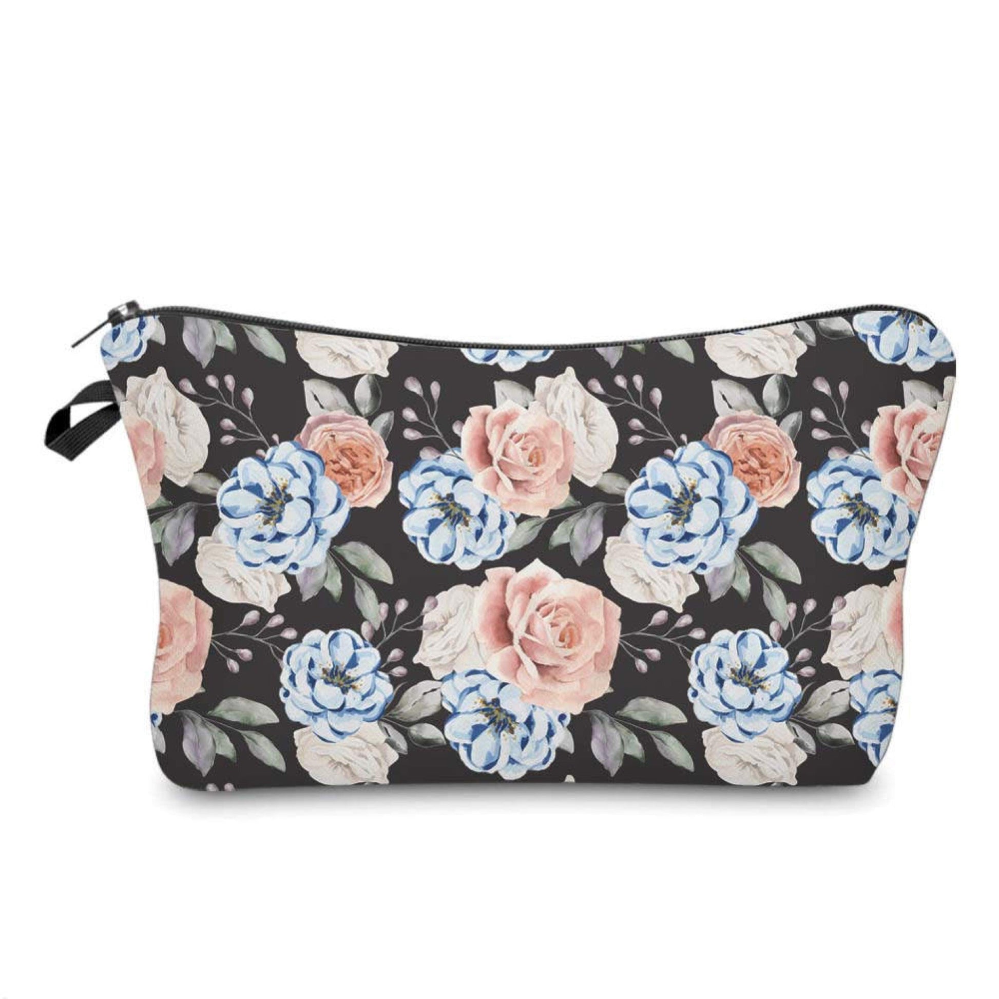 Pouch - Floral Pink Blue - Three Bears Boutique