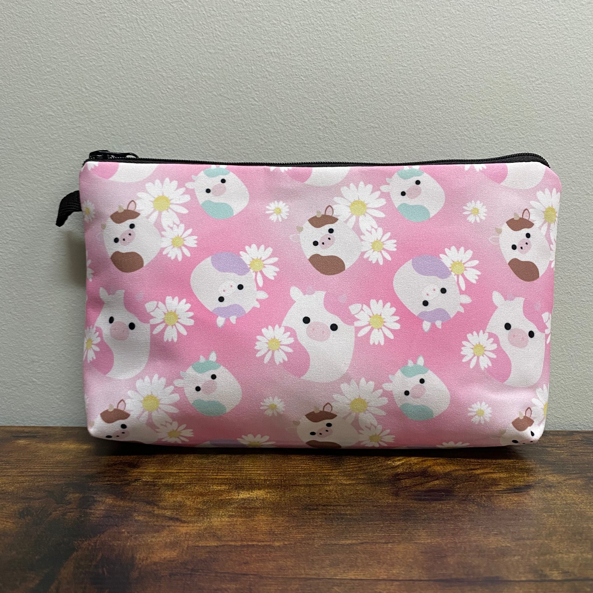 Pouch - Cow Daisy Squishmallow - Three Bears Boutique