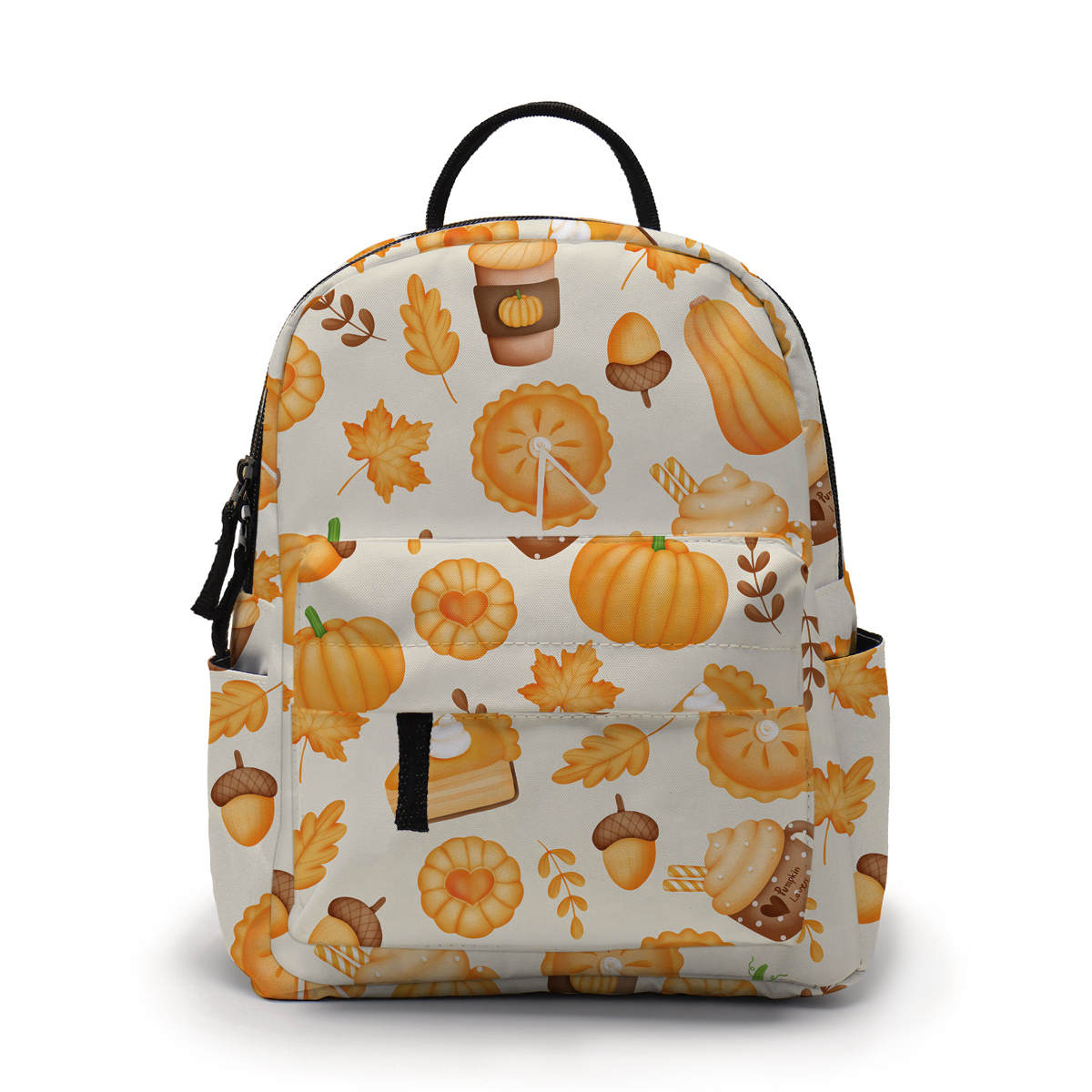 Mini Backpack - Fall Pumpkin Pie Spice - Three Bears Boutique