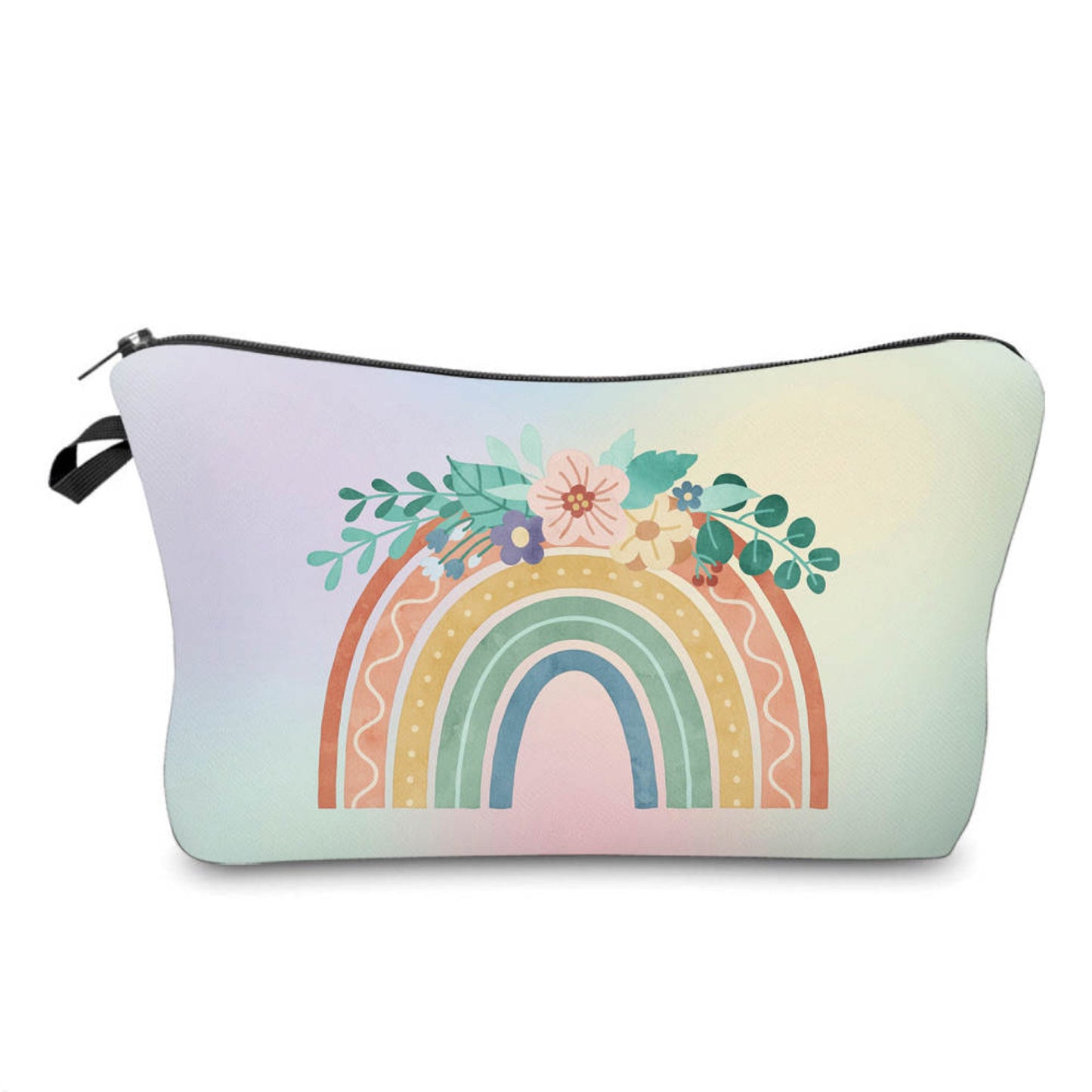 Pouch - Rainbow, Pastel Floral - Three Bears Boutique