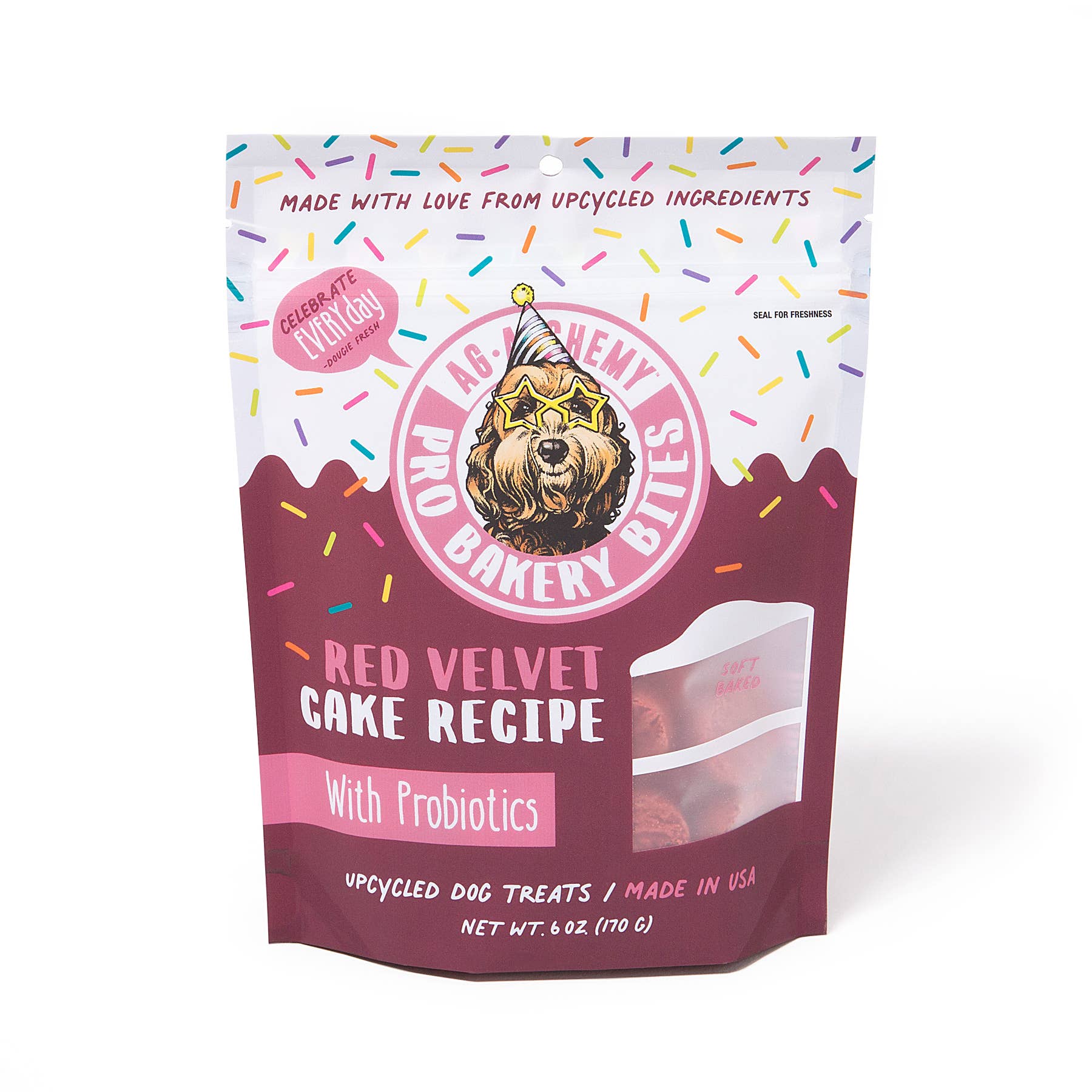 Pro Bakery Bites Soft Baked - Red Velvet Cake 6oz - Three Bears Boutique