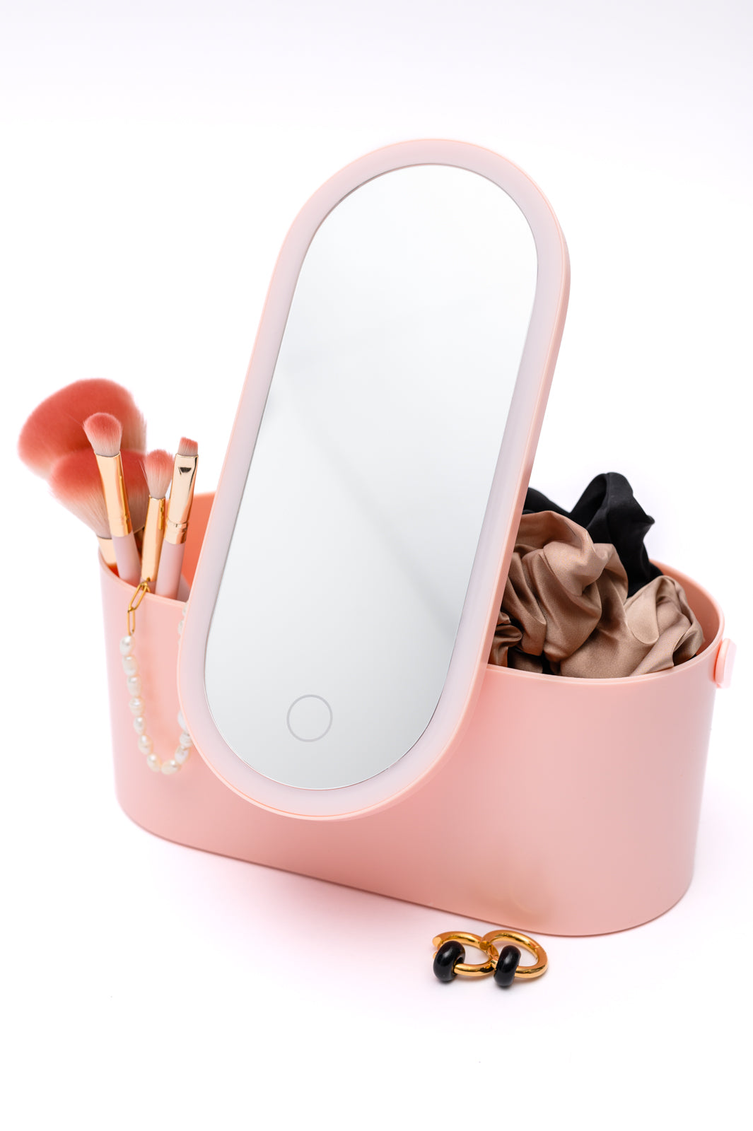 Portable Beauty Storage With LED Mirror - Three Bears Boutique