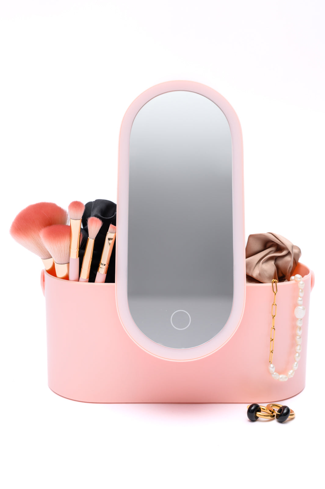 Portable Beauty Storage With LED Mirror - Three Bears Boutique