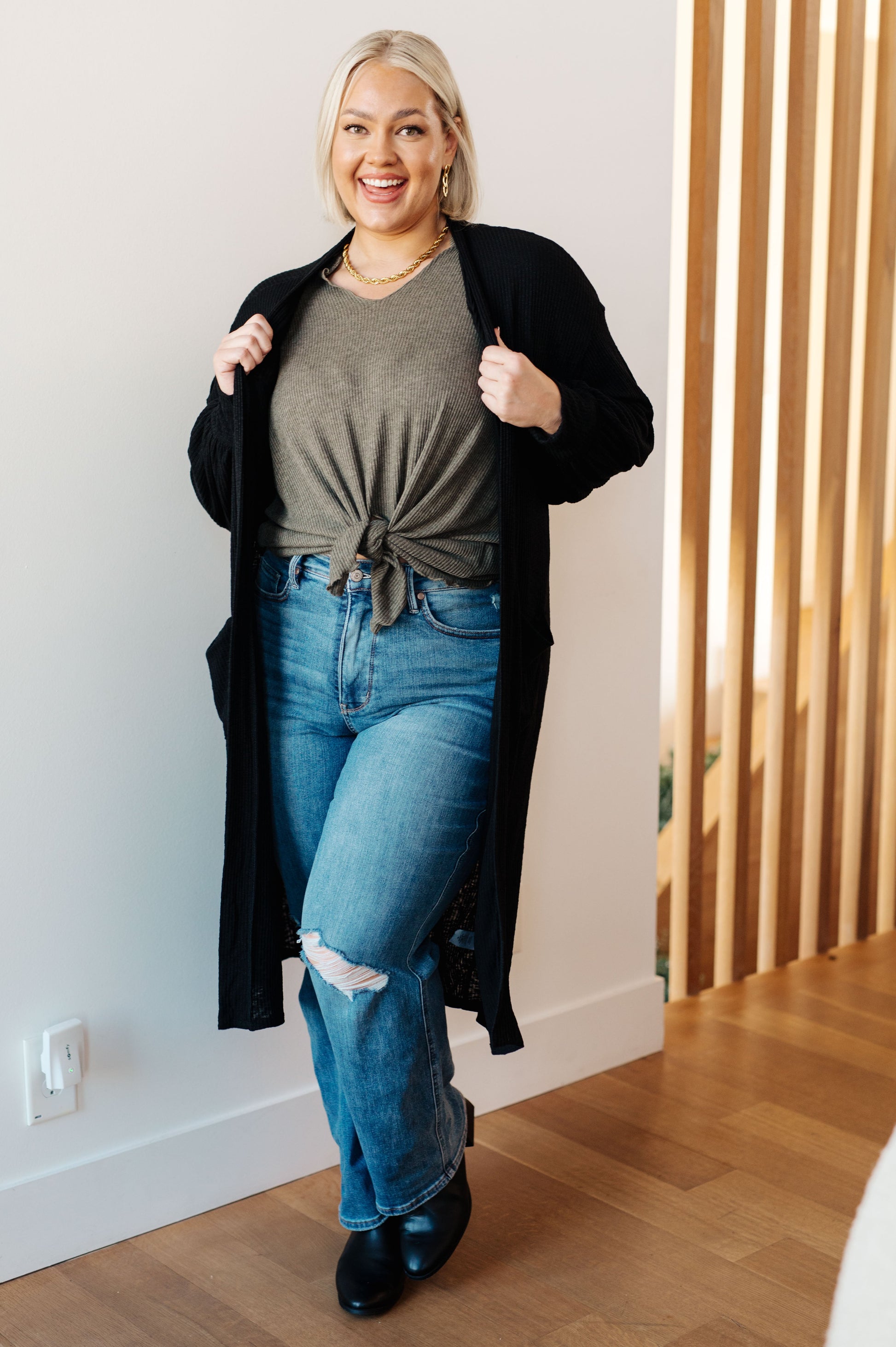 Lengths You'll Go Duster Cardigan - Three Bears Boutique
