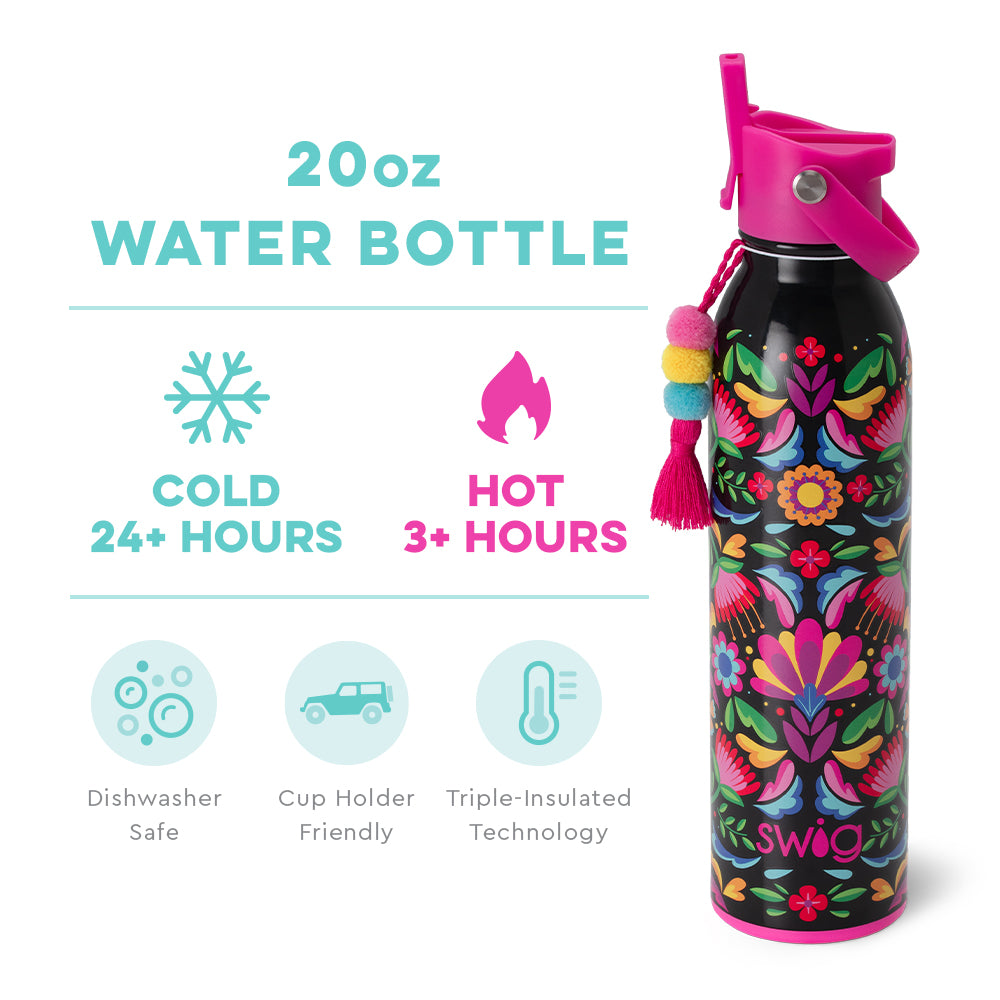 Caliente Flip + Sip Water Bottle - Three Bears Boutique