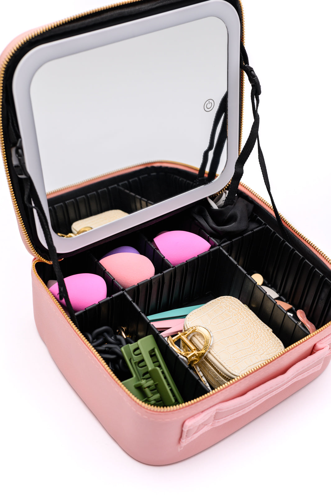 She's All That LED Makeup Case in Pink - Three Bears Boutique