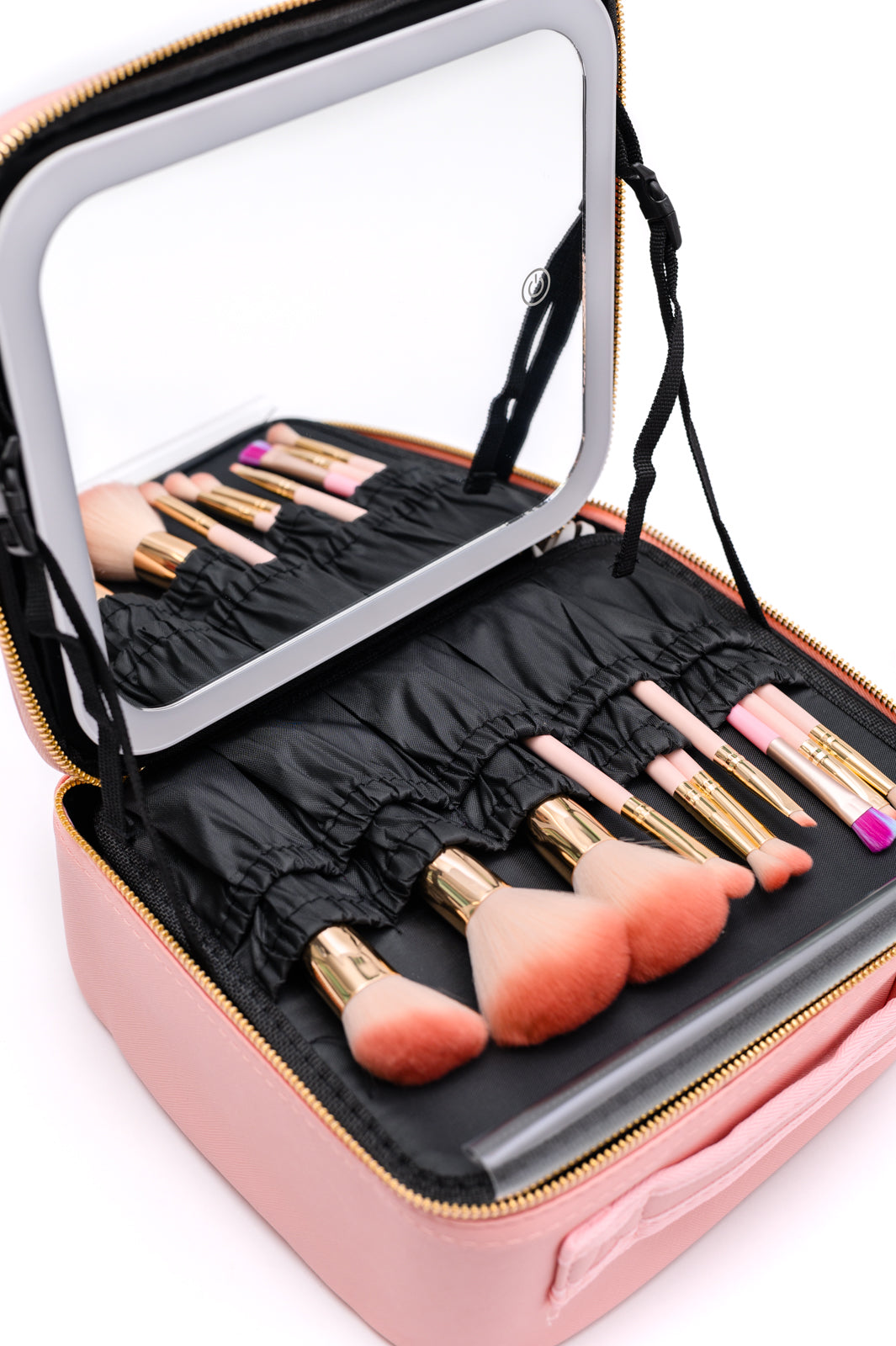 She's All That LED Makeup Case in Pink - Three Bears Boutique