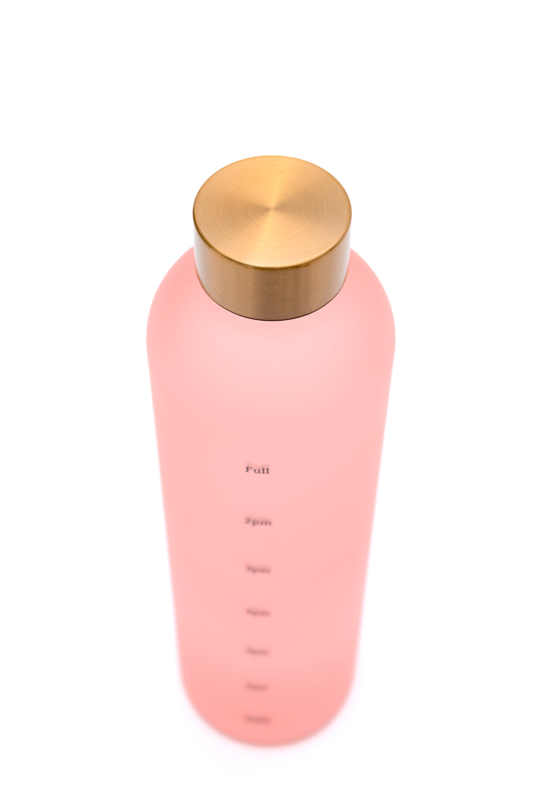 Sippin' Pretty 32 oz Translucent Water Bottle in Pink & Gold - Three Bears Boutique