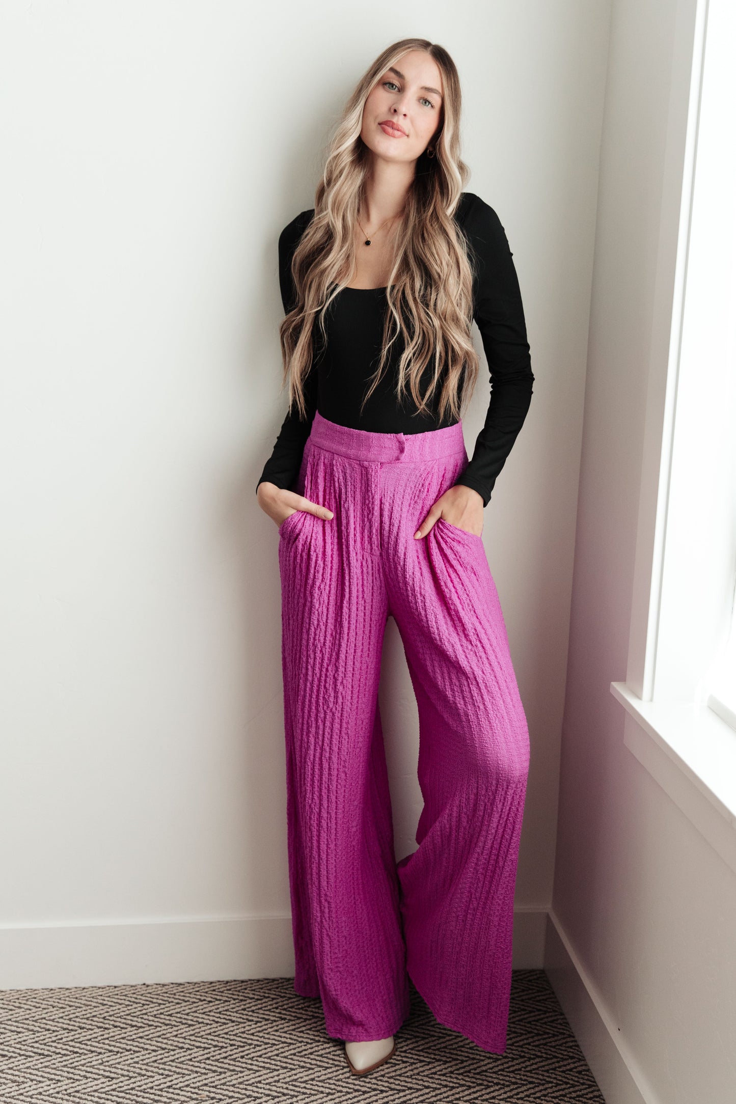 Totally Crazy Still Wide Leg Pants - Three Bears Boutique