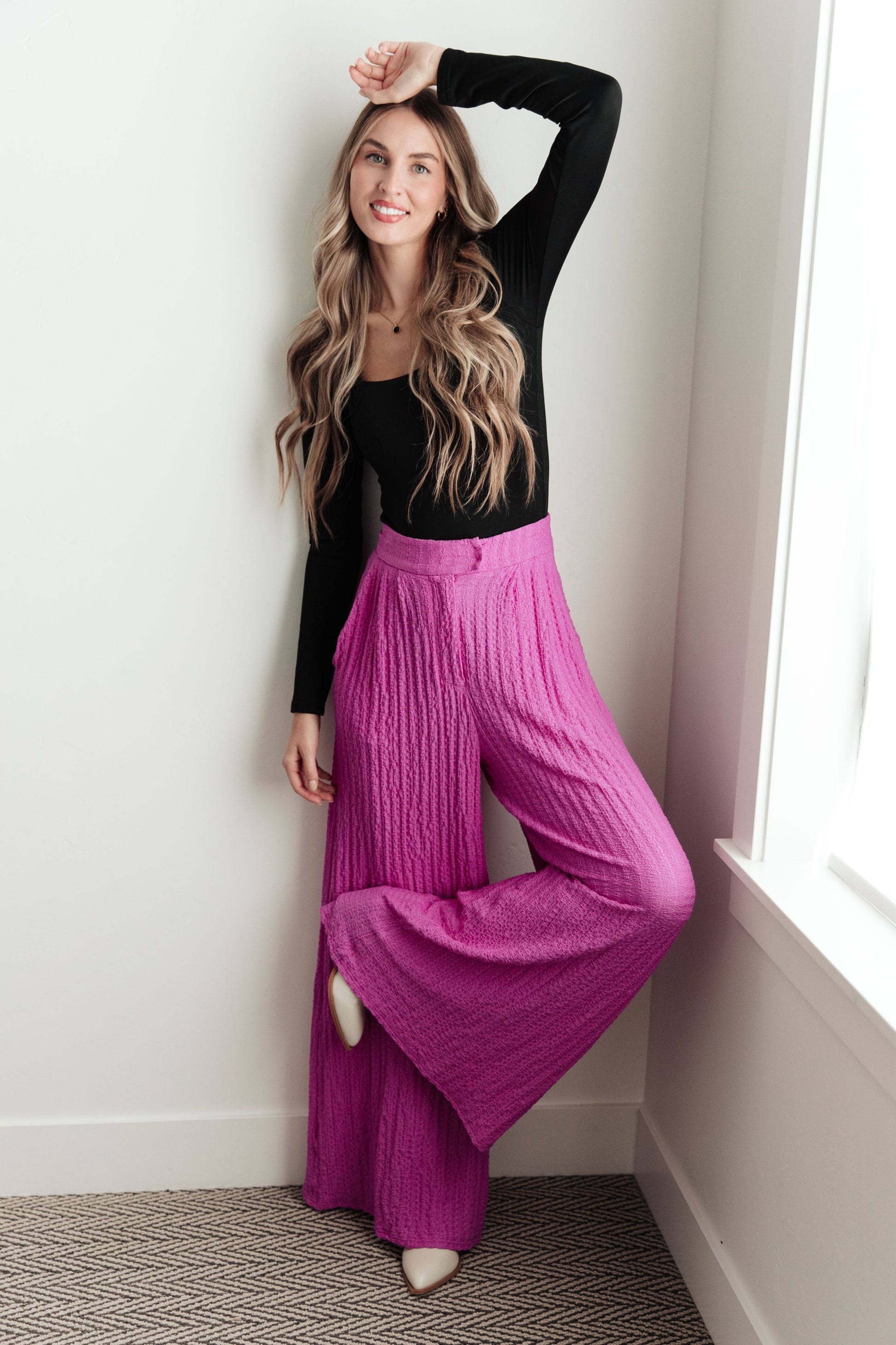 Totally Crazy Still Wide Leg Pants - Three Bears Boutique