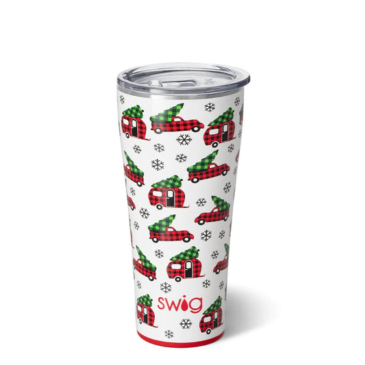 Home Fir the Holidays Tumbler - Three Bears Boutique